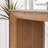 Black Wood Console Table