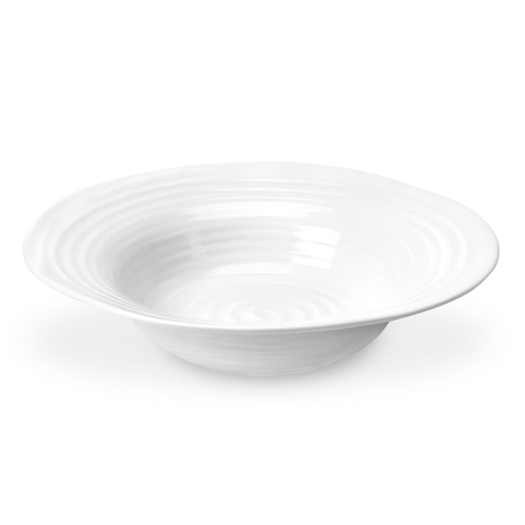 Portmeirion Sophie Conran White Bistro Bowl 10.5" (Set of 2) Portmeirion