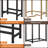Upholstered Counter Stool With Metal Frame-1016983430