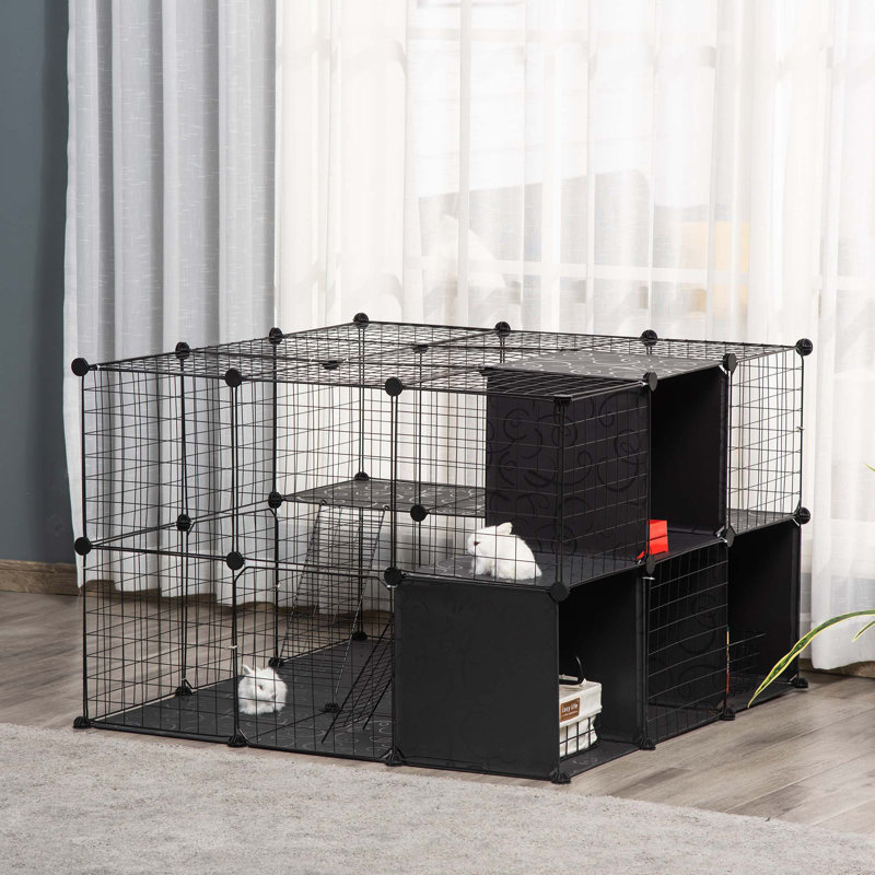 Parc polyvalent pour petits animaux avec de multiples caractéristiques et confort