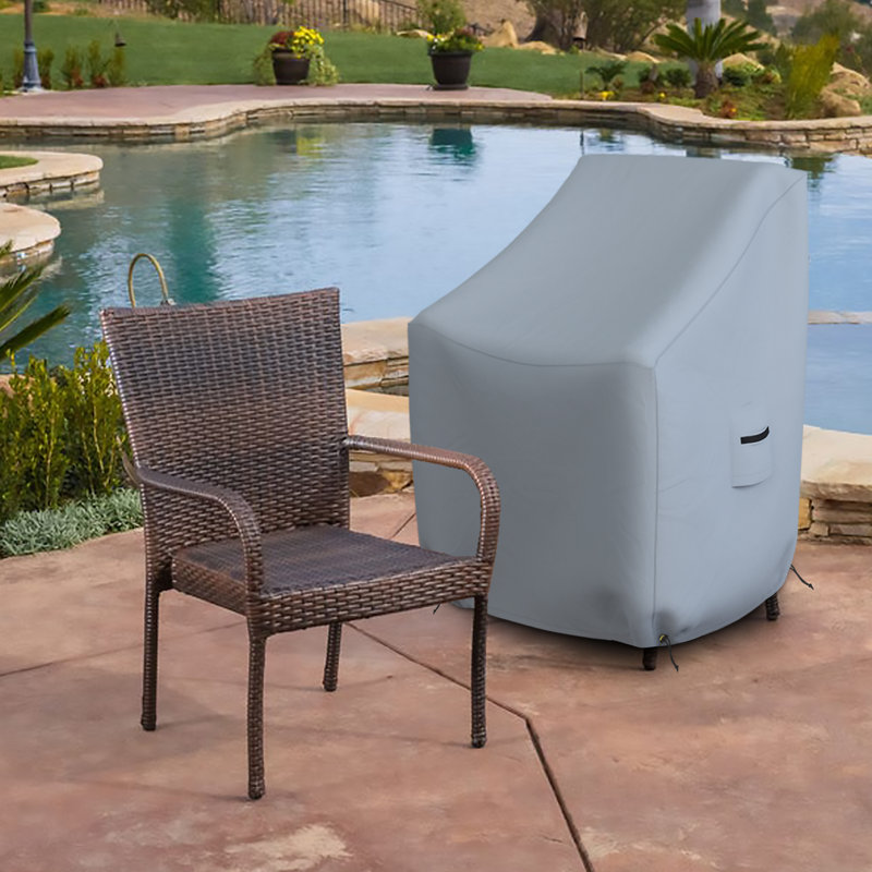 Outdoor Cover, 91.4cm H x 101.6cm W x 101.6cm D, Grey