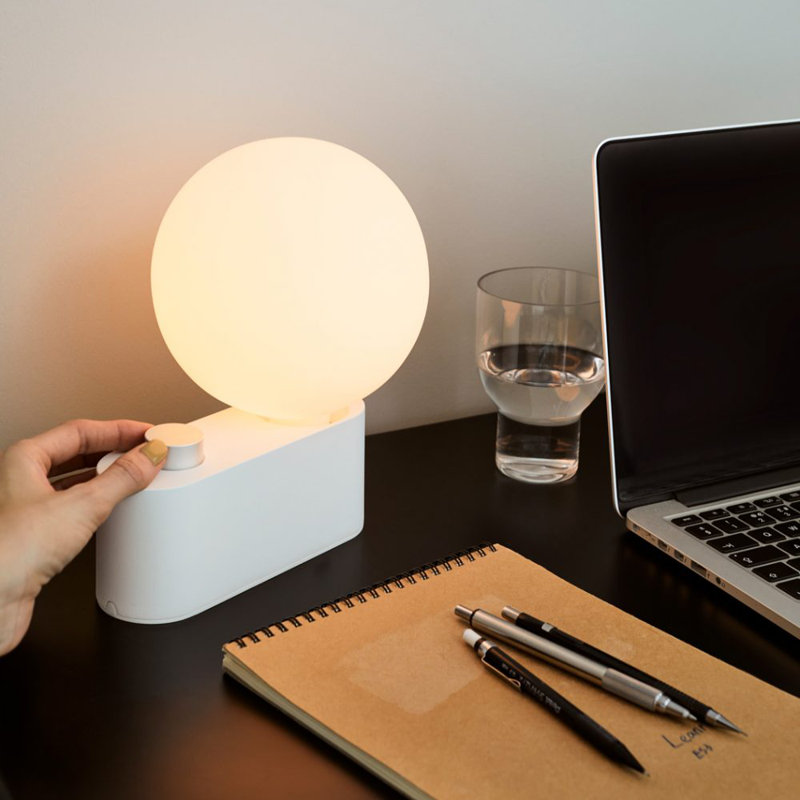 Sphere IV Table Lamp, Chalk White