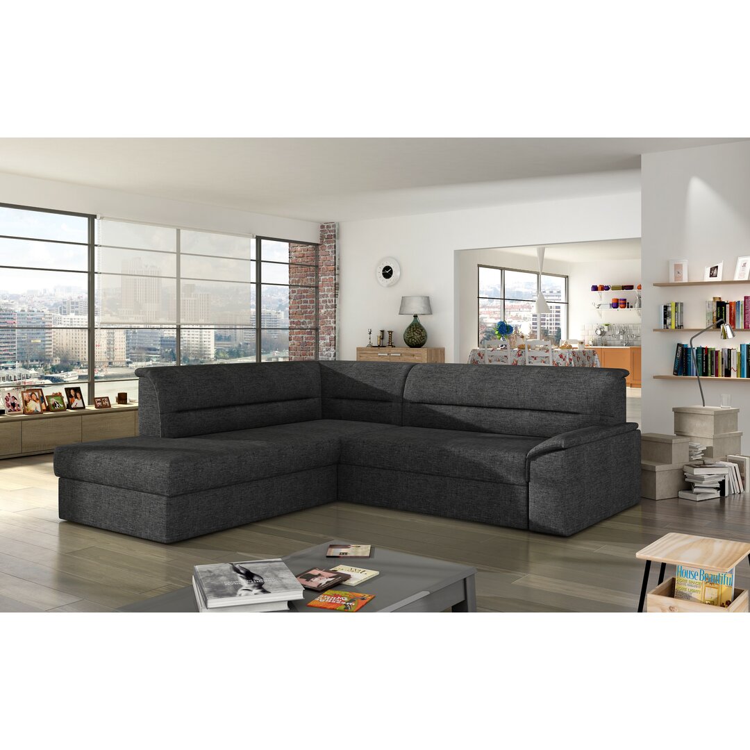 Ecksofa Gilkey mit Bettfunktion