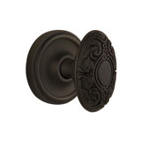Classic Rosette with Victorian Door Knob