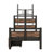 Selia Twin Size Metal Platform Bed with Two Storage Drawers and Rotatable TV Stand-1996516077
