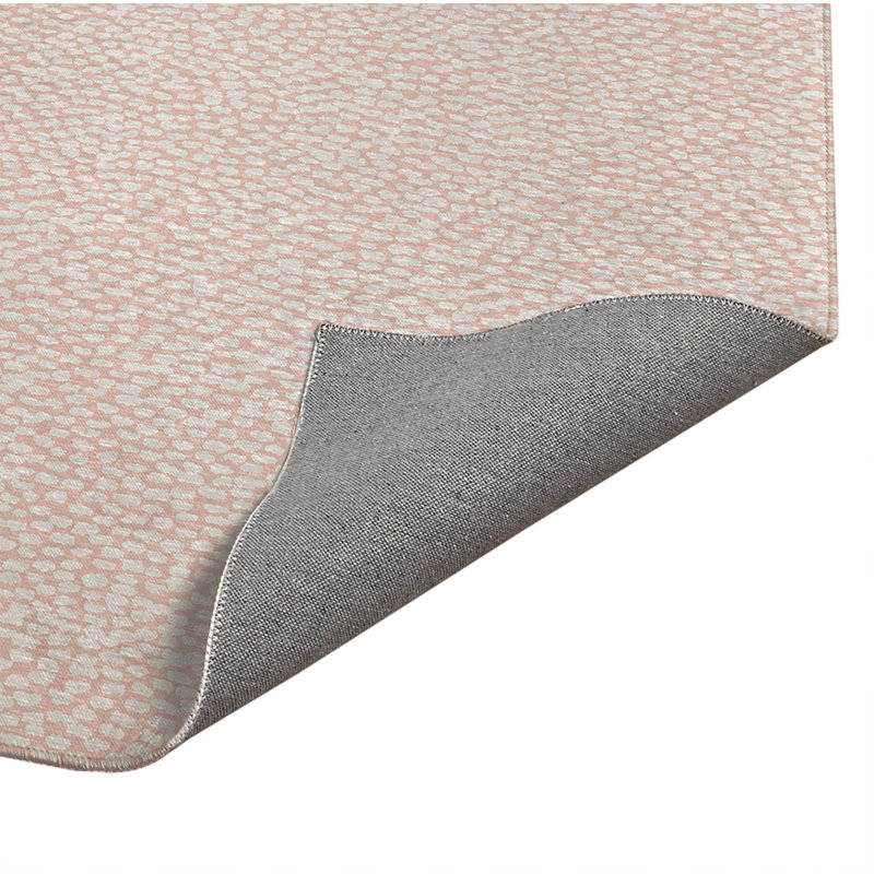 Tapis de bureau léger Twinkle Splat, L 6 pi x L 4 pi, Rose