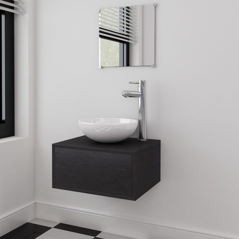 Aphrodite Bathroom Suite, Black