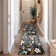 Black Multi Garden Floral Area Rug