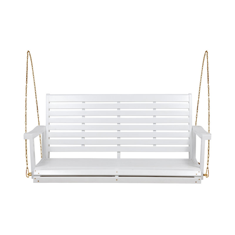 Lampe balancelle d'extérieur avec lampe, Blanc