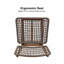 Tabouret de comptoir d'extérieur 25,20 po Dyte