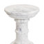 Table de bout Esparquy - Marbre blanc uni veiné