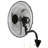 VEVOR Wall Mount Fan, Oscillating, 3-speed High Velocity Max. 4000 CFM