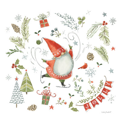 " Everyday Gnomes XII-Holiday " by Lisa Audit