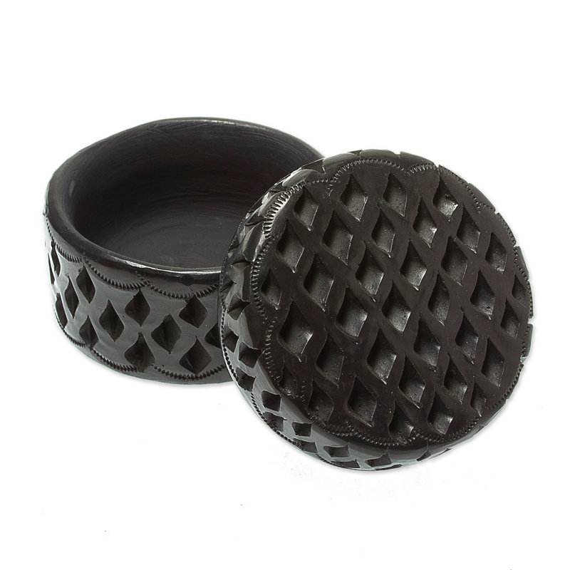 Handmade Stoneware Decorative Box