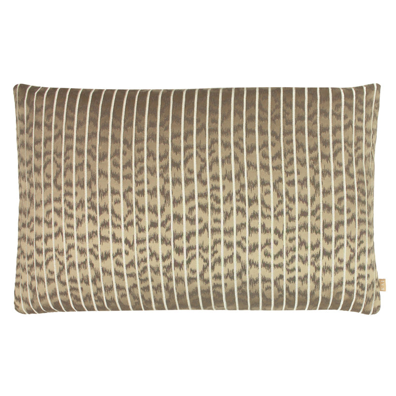 Wrap Animal Print Rectangular Cushion, Bronze