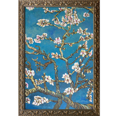 « amande florales » par vincent van gogh-picture cadre, reproduction d’art sur toile