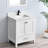 30" Engineered Stone Single Bathroom Vanity Top With Sink