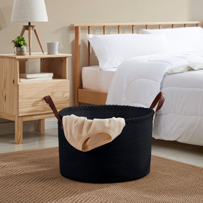 Fabric Laundry Basket with Handles