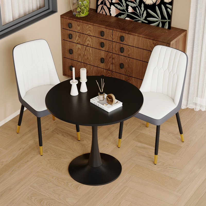 Ensemble de table de salle à manger moderne Vesta, Beige/gris