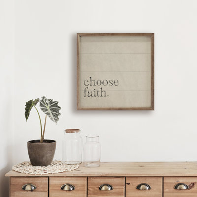 Choose Faith Antique