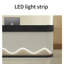 Rectangular Modern Front Desk, Standing Reception Desk Podium-107686316