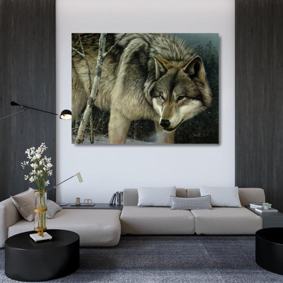Portrait de loup