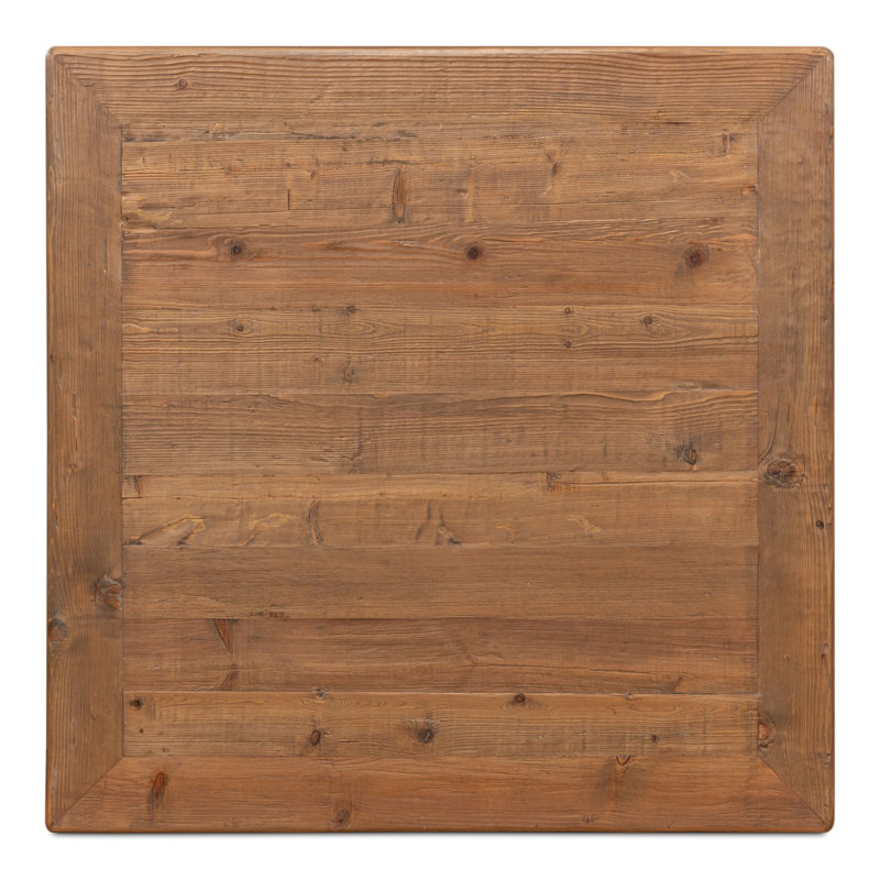 Classic Chinese Solid Wood Coffee Table, Brown