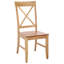 Chaise d'appoint à dossier en X Cierra-1016120031