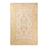 One-of-a-Kind 6'2" X 9'4" Hand Knotted Area Rug