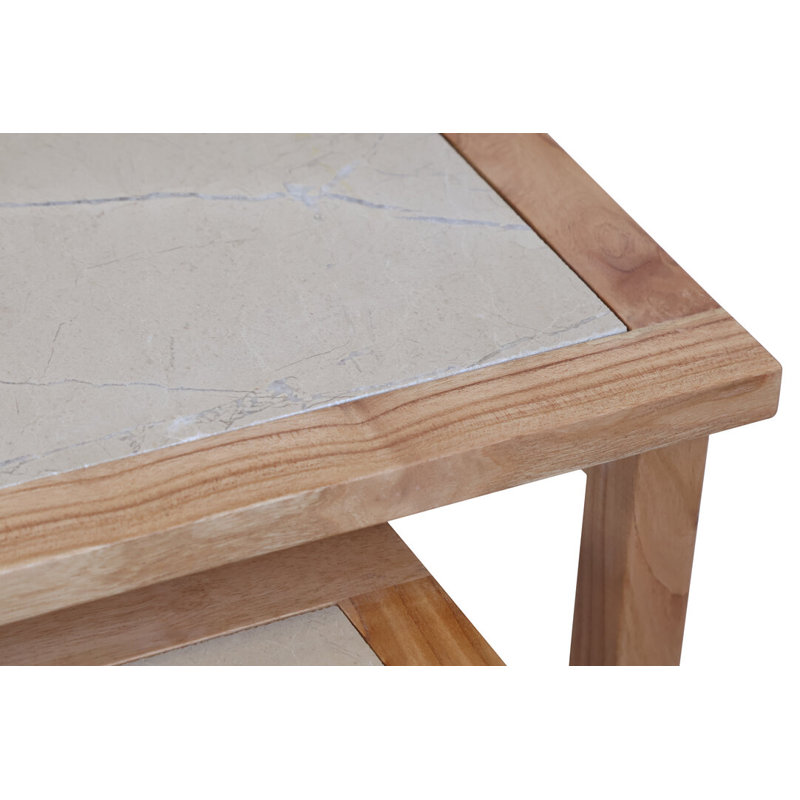 Side Table Set, Brown