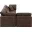 Ensemble modulaire de coin en velours 4 pièces Itala-94482384