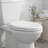 Round Molded Wood Toilet Seat 17 Inches-15866143