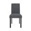 D8032 - Ensemble table de panda et chaises noires (4)
