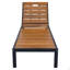 Fauteuil inclinable d'extérieur avec dossier réglable pour patio, bord de piscine ou plage-1324346853