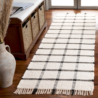 Tapis Montauk 322 ivoire / noir