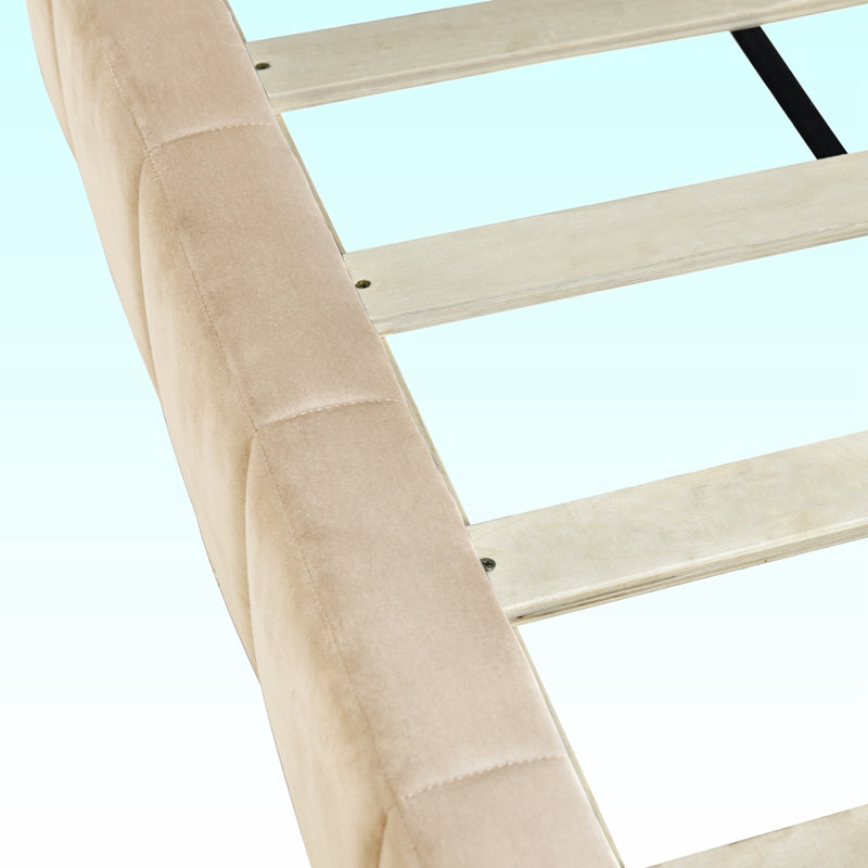 Lit de jour double, Beige