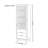 Simple and Classic Solid Wood Display Cabinet