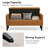 47" W Water-Resistant Faux Leather Upholstered Flip Top Storage Bench-1037787461