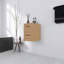 Armoire de rangement murale 12 pouces avec 2 tiroirs