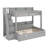 Bunk Bed With Storage Staircase, Trundle-801938681