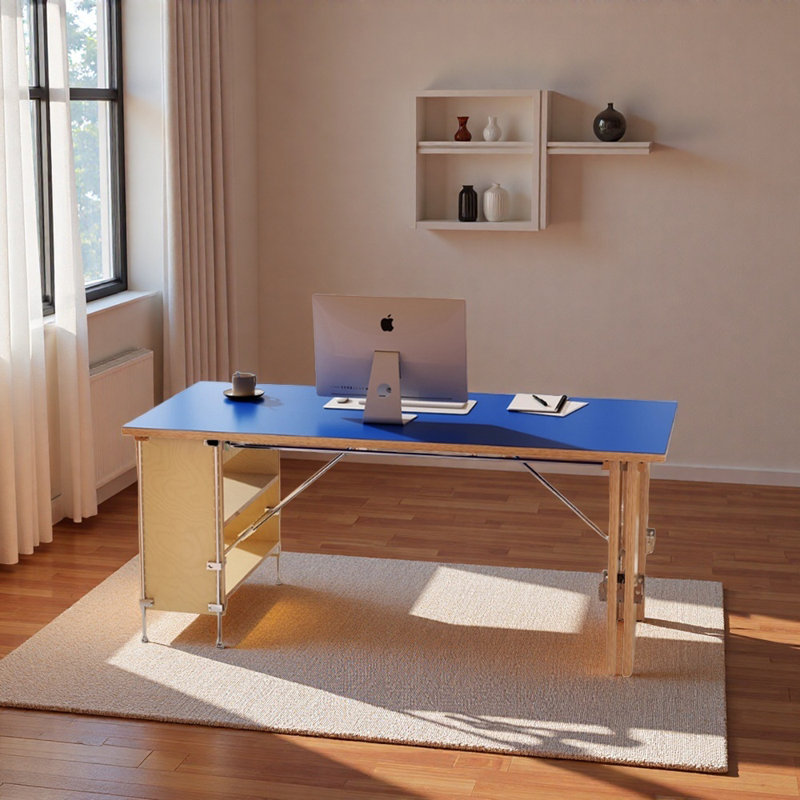 Bureau d'écriture Modern Creative, H 29,52 po x l 86,61 po x P 35,43 po