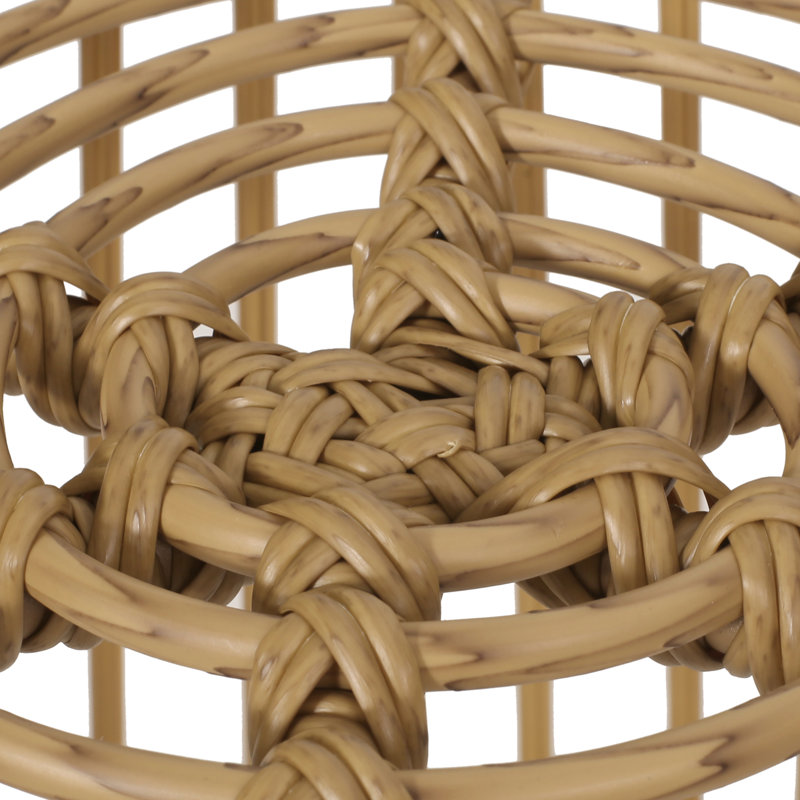 Table d'extérieur en brun - et structure en cage avec aspect