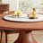 Round Solid Wood Otelia Otelia With Lazy Susan Mid-Century Modern For 4/6/8/10-1635199724