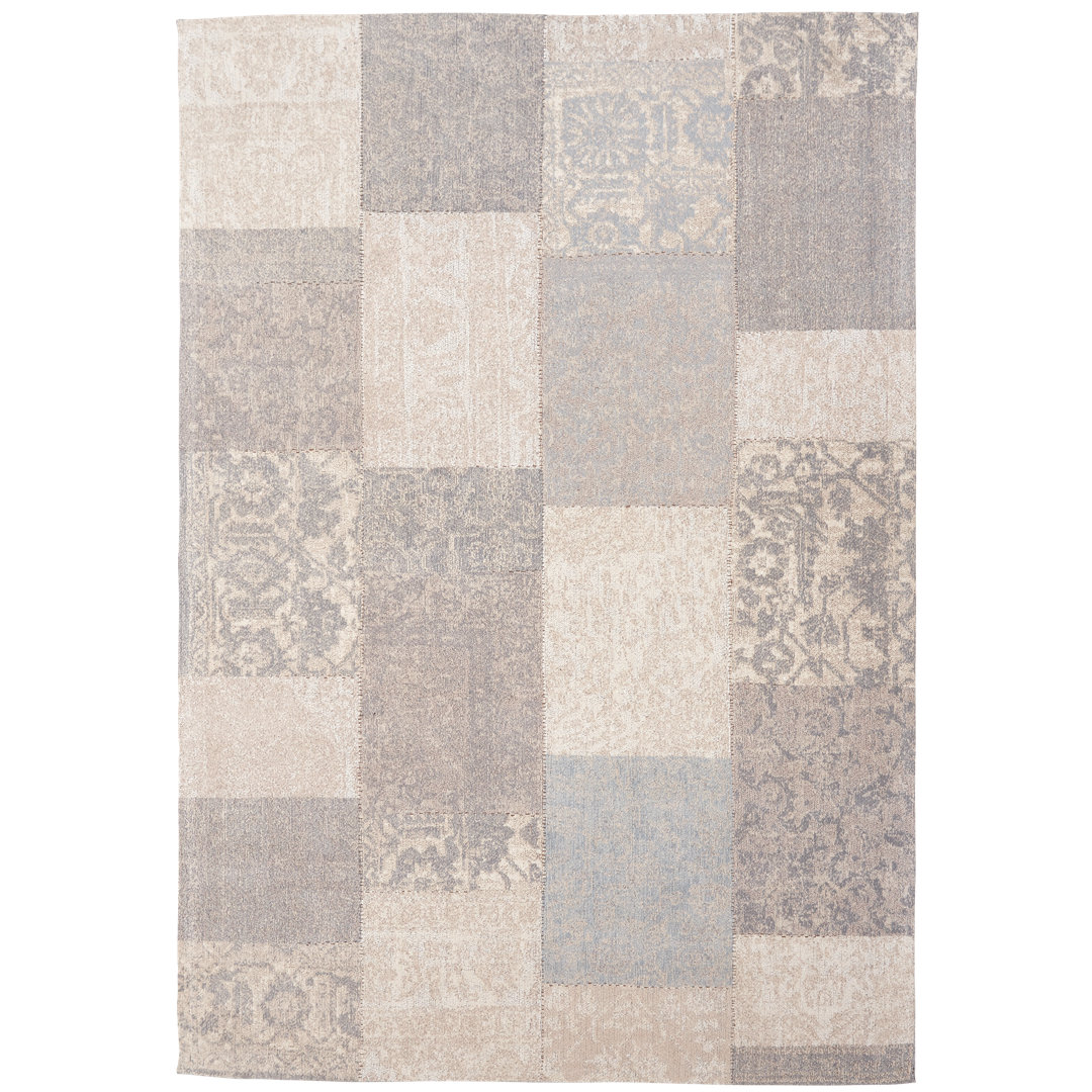Dahlstrom Patchwork Wool Hand Woven Area Rug