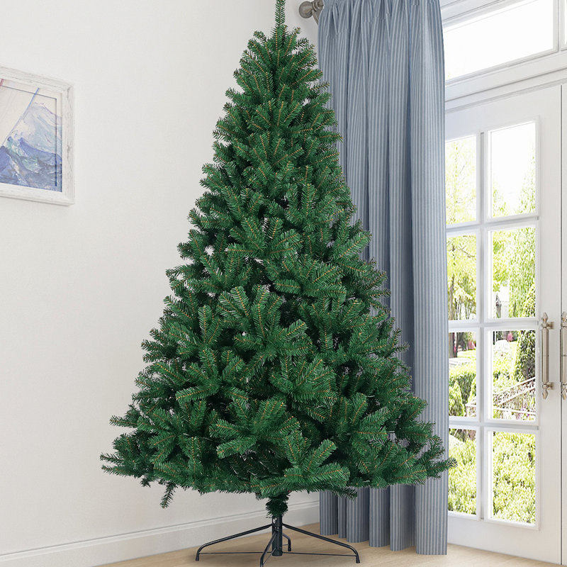 Pied de sapin de Noël artificiel pliable 6 pi, Non, H 5 pi 9 po