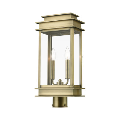 Tête de lanterne câblée à 2 lumières H 20,5 po Anaejah