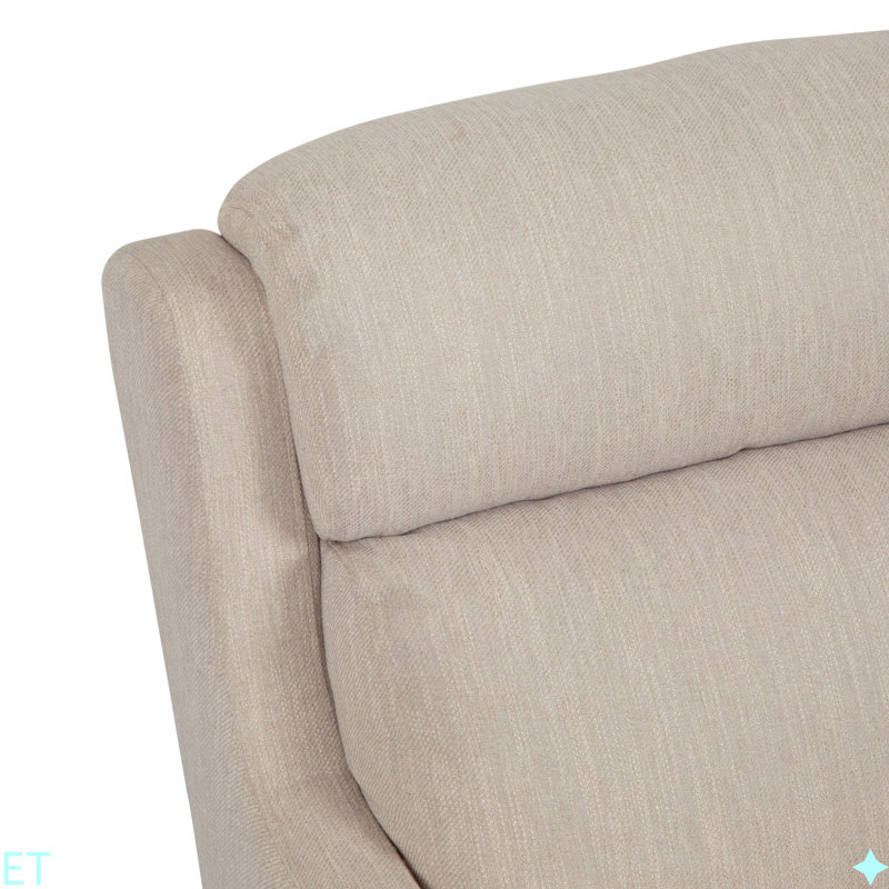CHAISE CLUB, magnifique revêtement, Beige