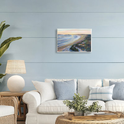 Plaque murale Morning Stroll Shore, design par Jeanette Vertentes