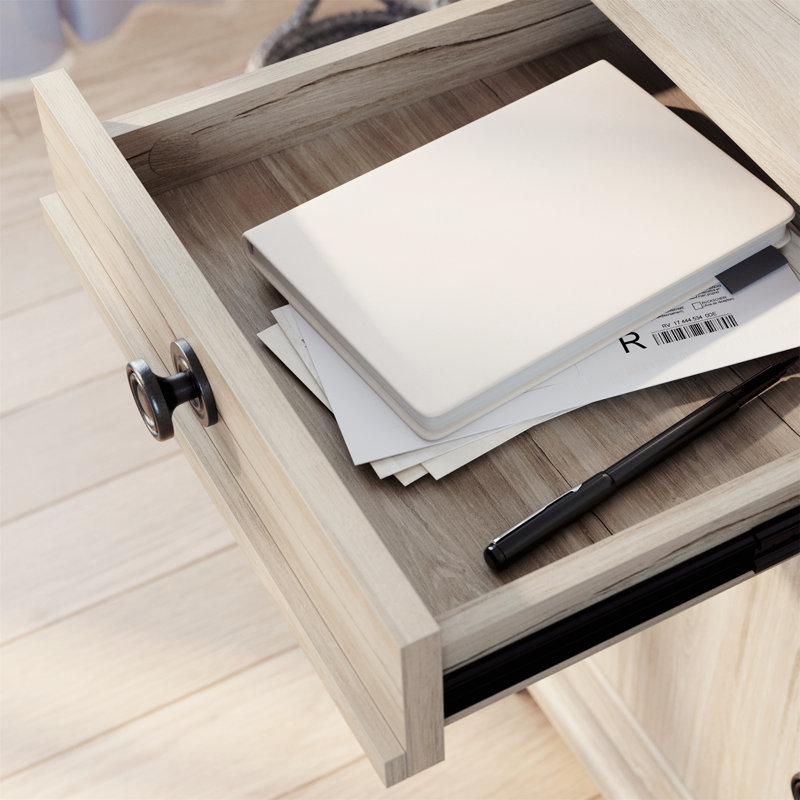 Armoire de rangement avec tiroirs et tablette, H 30 po x l 65,12 po x P 19,29 po, Brun