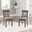 Ensemble de 4 chaises en bois massif